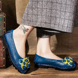Berry Comfort Soft Sole Leather Shoes