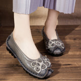 Berry Comfort Soft Sole Leather Shoes