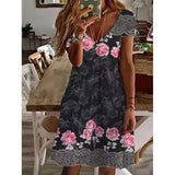 Bohemian Printed Beach Dresses