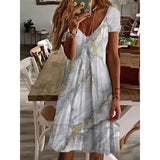 Bohemian Printed Beach Dresses