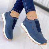Breathable Pump Slip-on Platform Sneakers