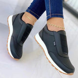Breathable Pump Slip-on Platform Sneakers