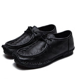 British Style Lace Up Leather Shoes