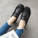 British Style Lace Up Leather Shoes