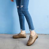British Style Lace Up Leather Shoes