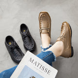 British Style Lace Up Leather Shoes