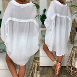 Button Loose Long Sleeve Shirt