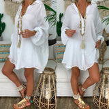 Button Loose Long Sleeve Shirt