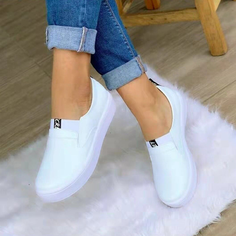Casual Solid Pump Walking Shoes