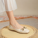 Comfort Flats With Latex Insole