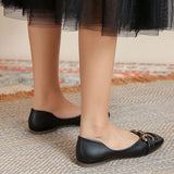 Comfort Flats With Latex Insole
