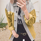 Corduroy Casual Long Sleeve Jacket