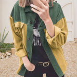 Corduroy Casual Long Sleeve Jacket