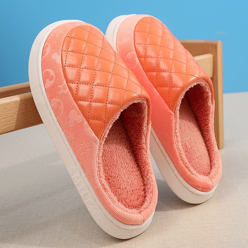 Couple Thick Sole Waterproof Slippers