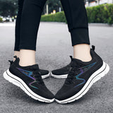 Fashion Soft Sole Fly Knit Sneakers