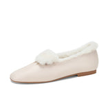 Flat Sheepskin Warm Shoes