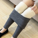 Fleece Lined High Waist Skinny Leggings