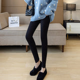 Fleece Lined High Waist Skinny Leggings