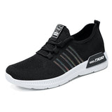 Lace Up Ladies Flyknit Running Shoes