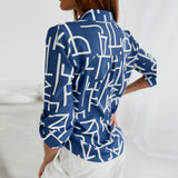 Ladies Fashion Print Top