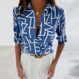 Ladies Fashion Print Top