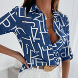 Ladies Fashion Print Top