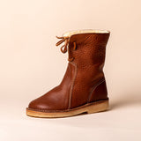 Leather Warm Snow Booties