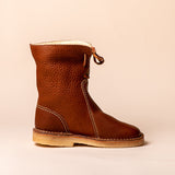 Leather Warm Snow Booties