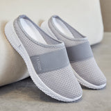 Leisure Stretch Slip On Fly Knit Shoes