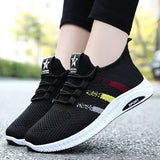 Stylish Round Toe Lace Up Sneakers