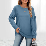 Womens Fall Blouses Long Sleeve T-shirts