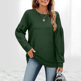 Womens Fall Blouses Long Sleeve T-shirts