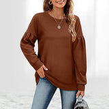 Womens Fall Blouses Long Sleeve T-shirts