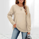 Womens Fall Blouses Long Sleeve T-shirts