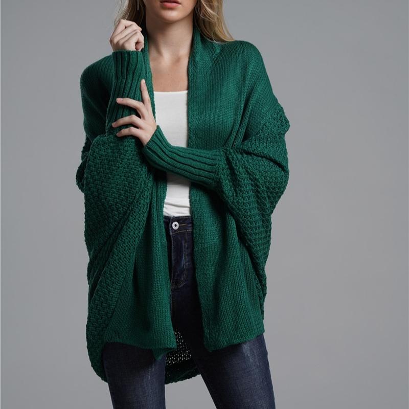 Loose Knitted Sweater Outwear