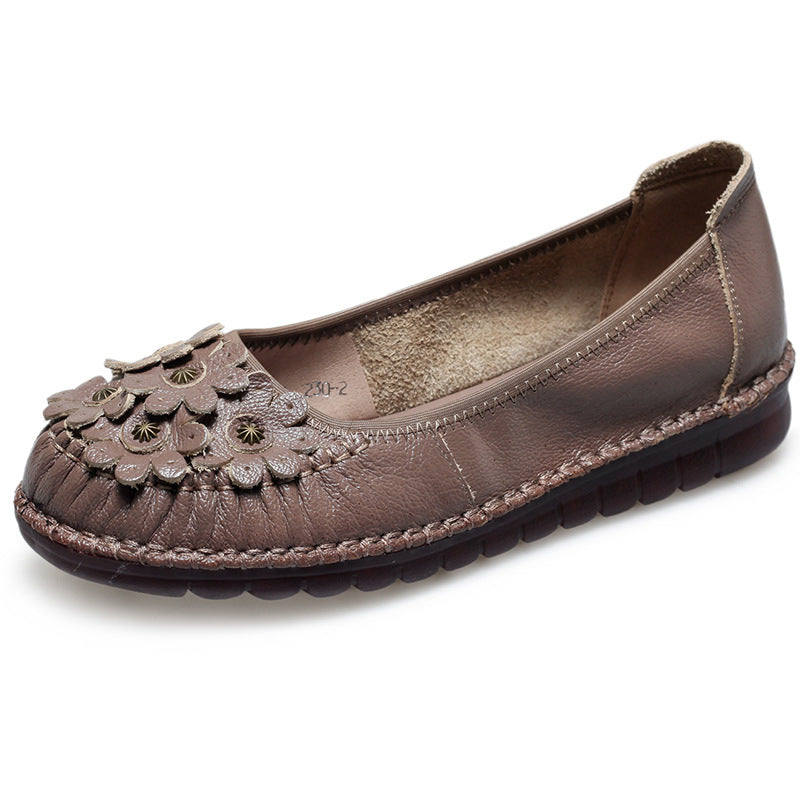 Mom Leather Shoes