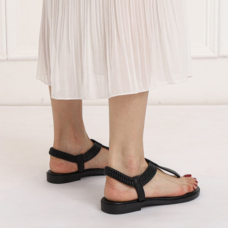Minimalist Slingback Flip Flop Sandals