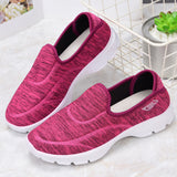 Mom Pump Slip On Round Toe Walking Shoes