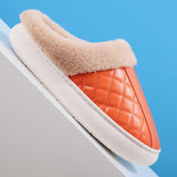 Neutral Non-slip Platform Warm Slippers