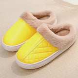Neutral Non-slip Platform Warm Slippers
