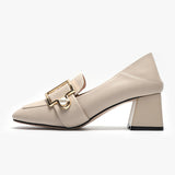 Pearl Mid-heel Mary Jane Shoes