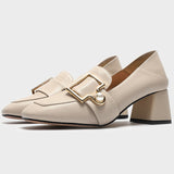 Pearl Mid-heel Mary Jane Shoes