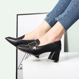 Pearl Mid-heel Mary Jane Shoes