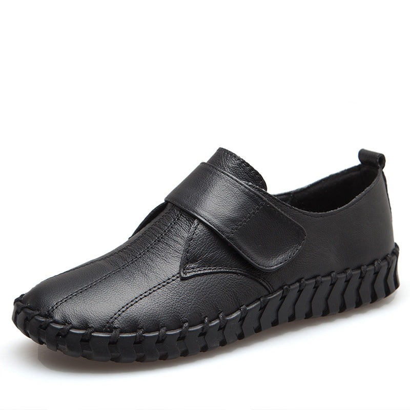 Leather Velcro Mother Shoes