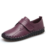 Leather Velcro Mother Shoes