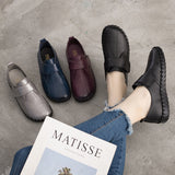 Leather Velcro Mother Shoes