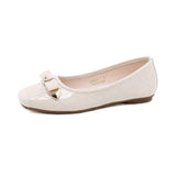 Slip-On Metal Solid Comfort Flats
