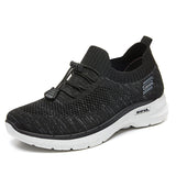 Soft Sole Elastic Breathable Mom Flyknit Shoes