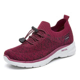 Soft Sole Elastic Breathable Mom Flyknit Shoes