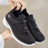 Soft Sole Elastic Breathable Mom Flyknit Shoes